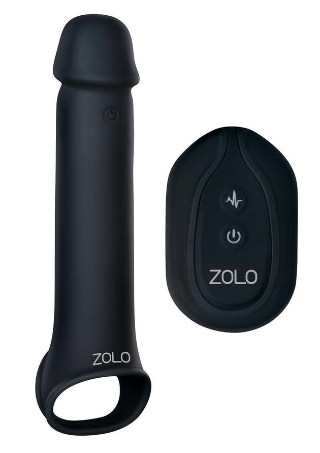 ZOLO Vibrating Penis Extender - Black